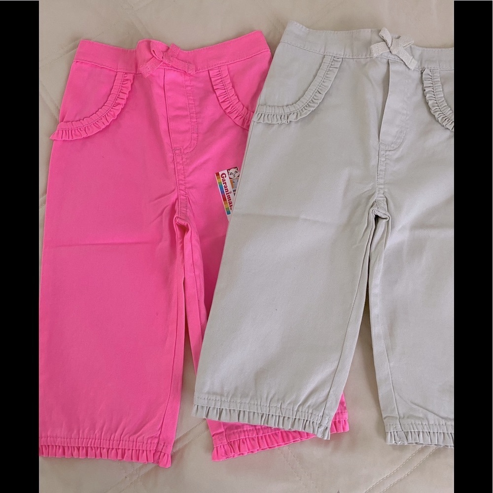 NWOT- Garanimals- Baby Girl Pants- Size 12 mo.